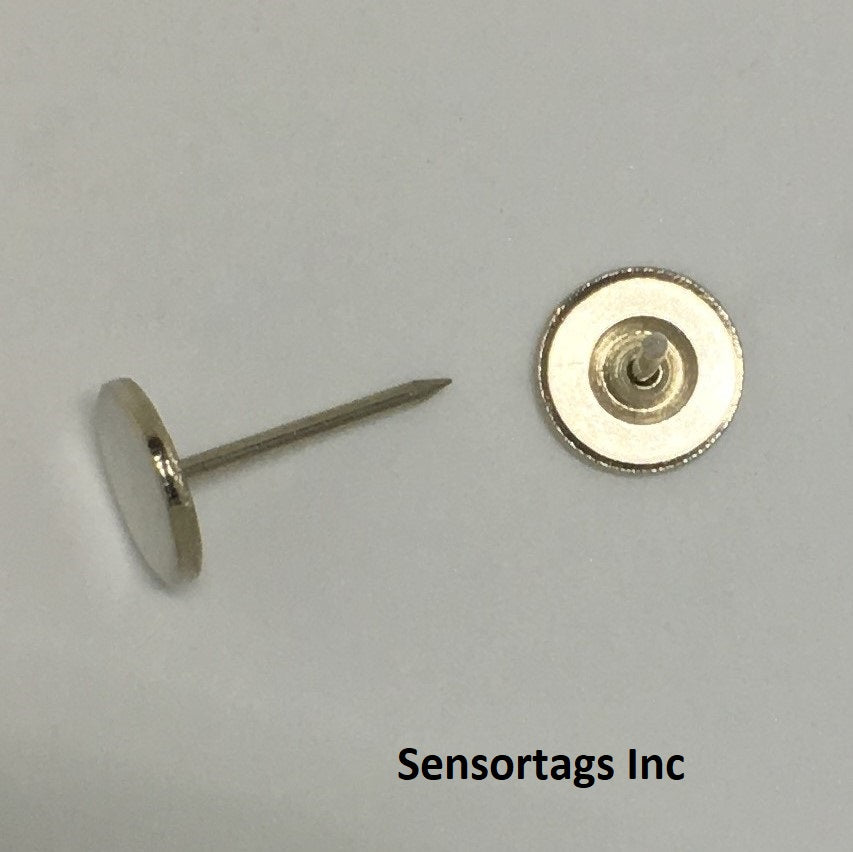 Flat Security Tag Pins - Magnetic Lock Tags โ Sensortags Inc