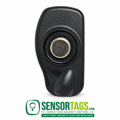 Security Tag Pins Flat 16 mm (Standard) – flat head pin locked in a black security tag