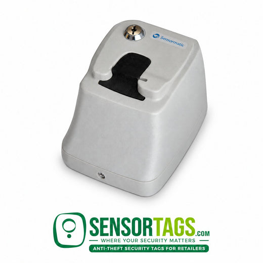 Sensormatic Supertag Electric Remover – product photo on white