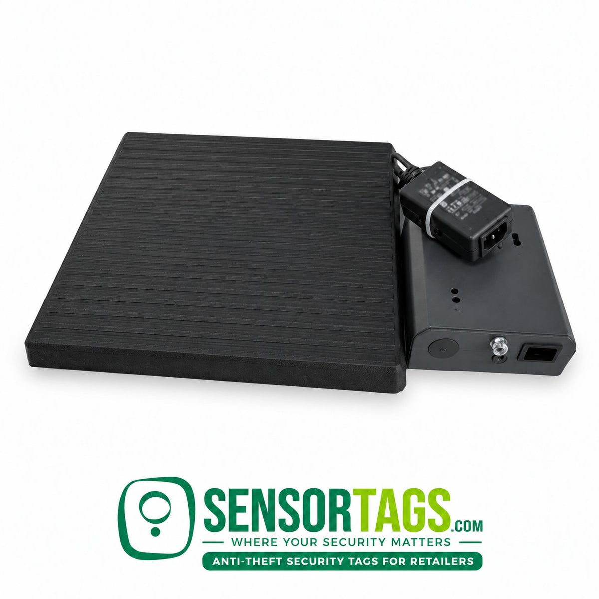 Shoe Store Security Kit for Single Door Entrances: Towers, Tags, Lanyards & Labels – label deactivation pad