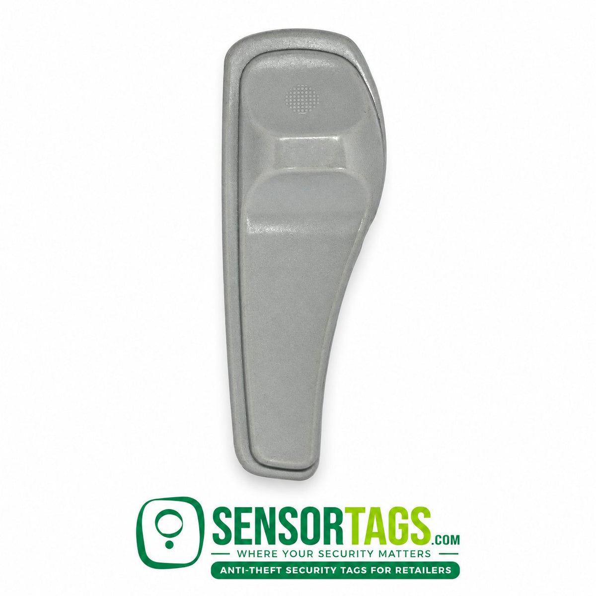 Super Tags – grey hard tag, back
