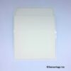 image of a self adhesive library pocket for library security