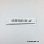 picture of a low energy security label. This one is a sensormatic 58khz le label.