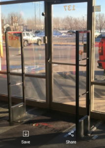 a photo of Ebony II on a Single Door